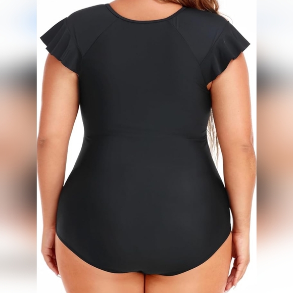 HOLIPICK One Piece Tummy Control Swimsuit - Picture 4 of 7